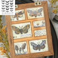 15 butterflies clear silicone stamps no 8 seal badge stamps for diy scrapbooking craft 2021 new