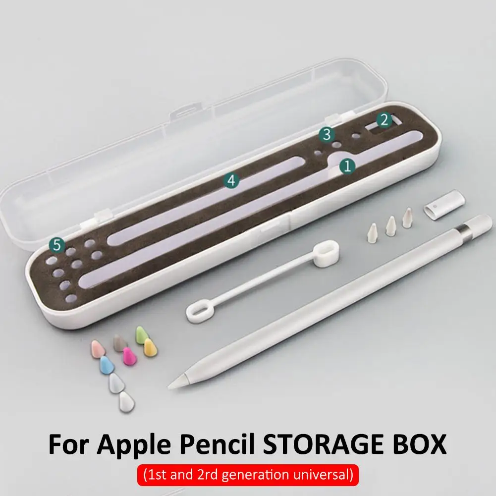 Touch Pen Protective Case Multi Purpose Storage Tablet Box Stylus for Apple Pencil | Компьютеры и офис
