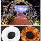 Свадебная АРКА, фоновое украшение, 16 мм ПВХ-карумин, пластиковая трубка, сделай сам, гигантский искусственный цветок, столб для сцены вечерние вечеринки, сада