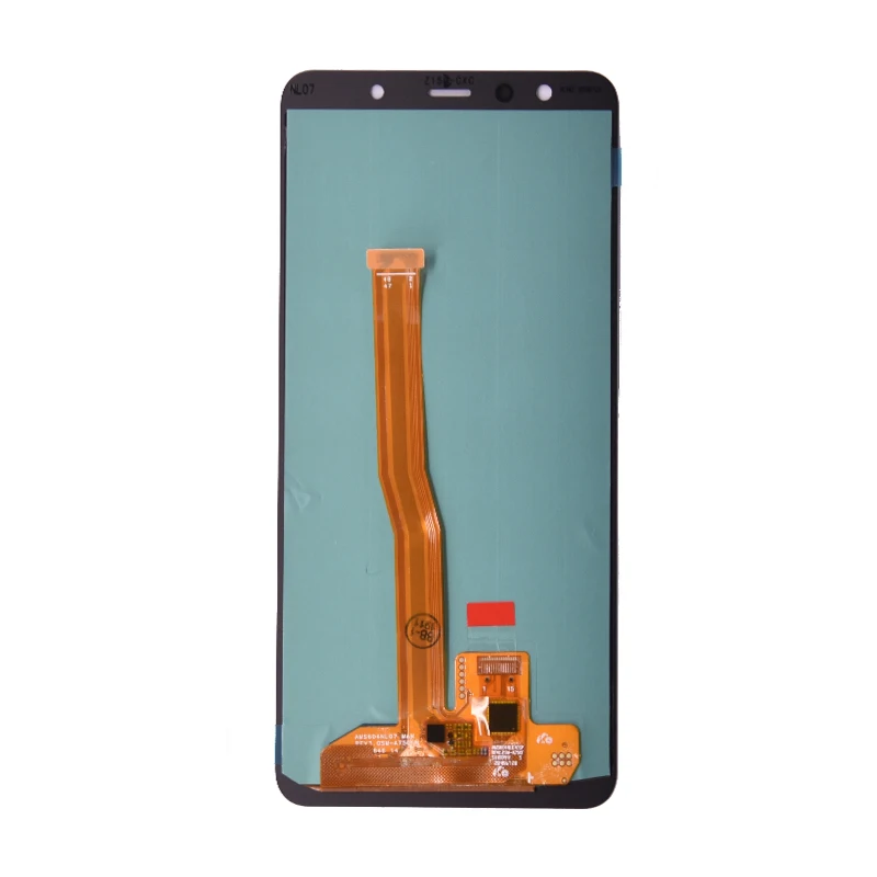 Super Amoled для Samsung Galaxy A7 2018 A750 SM-A750F ЖК-дисплей с сенсорным экраном дигитайзер в сборе
