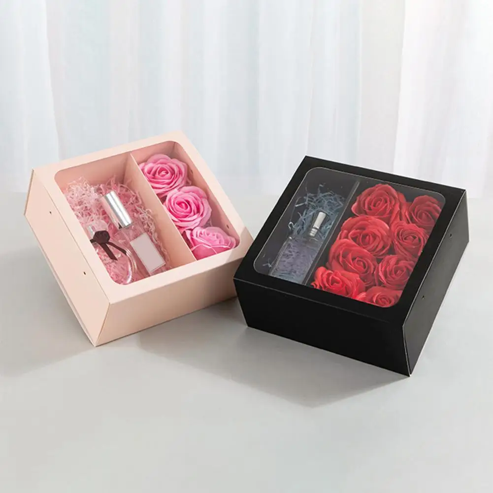 

Leak-proof Paper Wide Opening Refillable Dessert Container for Wedding
