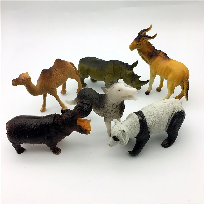 

1 шт., мини-фигурки в виде льва и волка