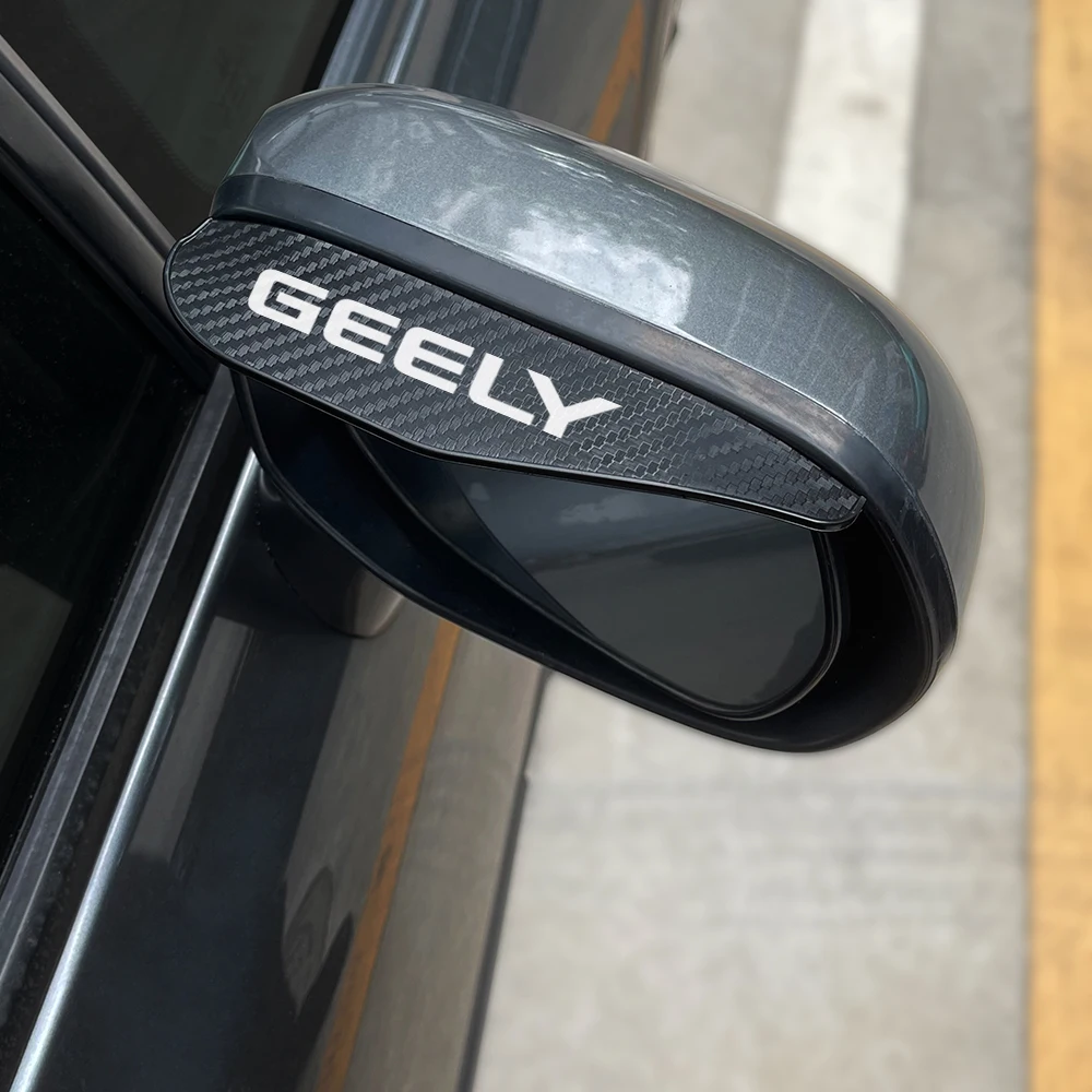 Гибкий чехол для зеркала заднего вида из ПВХ дождезащитная Накладка GEELY GC6 GC9 LC