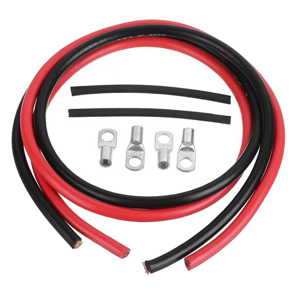 Медный кабель заземляющий Кабель для аккумулятора комплект клемм Замена 5