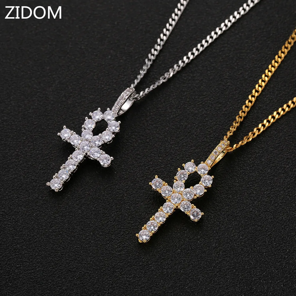 Мужской кулон в стиле хип-хоп украшенный стразами | Украшения и аксессуары