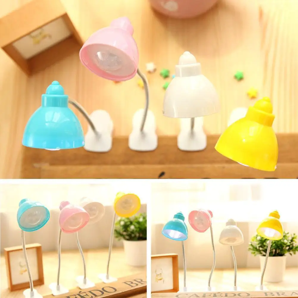 

1 шт. маленький ночной Светильник карамельного цвета, мини-Настольный регулируемый светодиодный светильник для чтения, ночсветильник для ч...