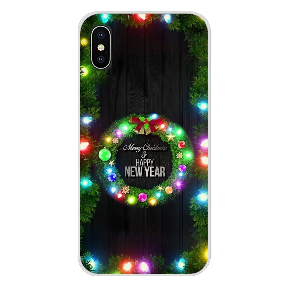 merry christmas gift happy new year Silicone Phone Cases For Samsung A10 A30 A40 A50 A60 A70 Galaxy S2 Note 2 3 Grand Core Prime | Мобильные