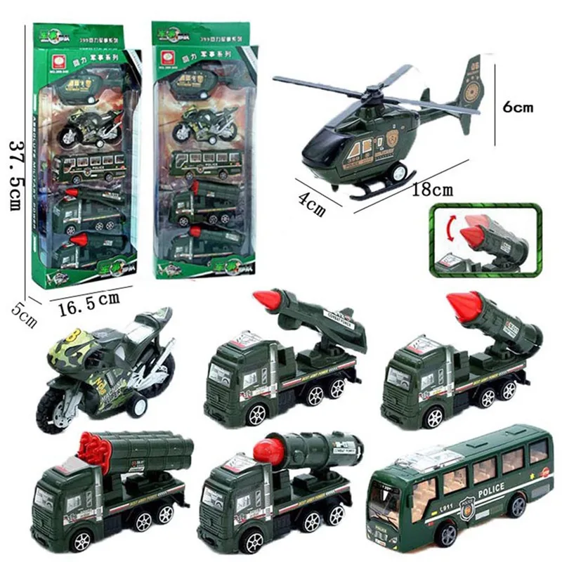 

Simulation Cartoon Army Car Set For Children City Traffic Car Toy Kids Mini Police Car Vehicles Toys Sets Children Boy Gifts