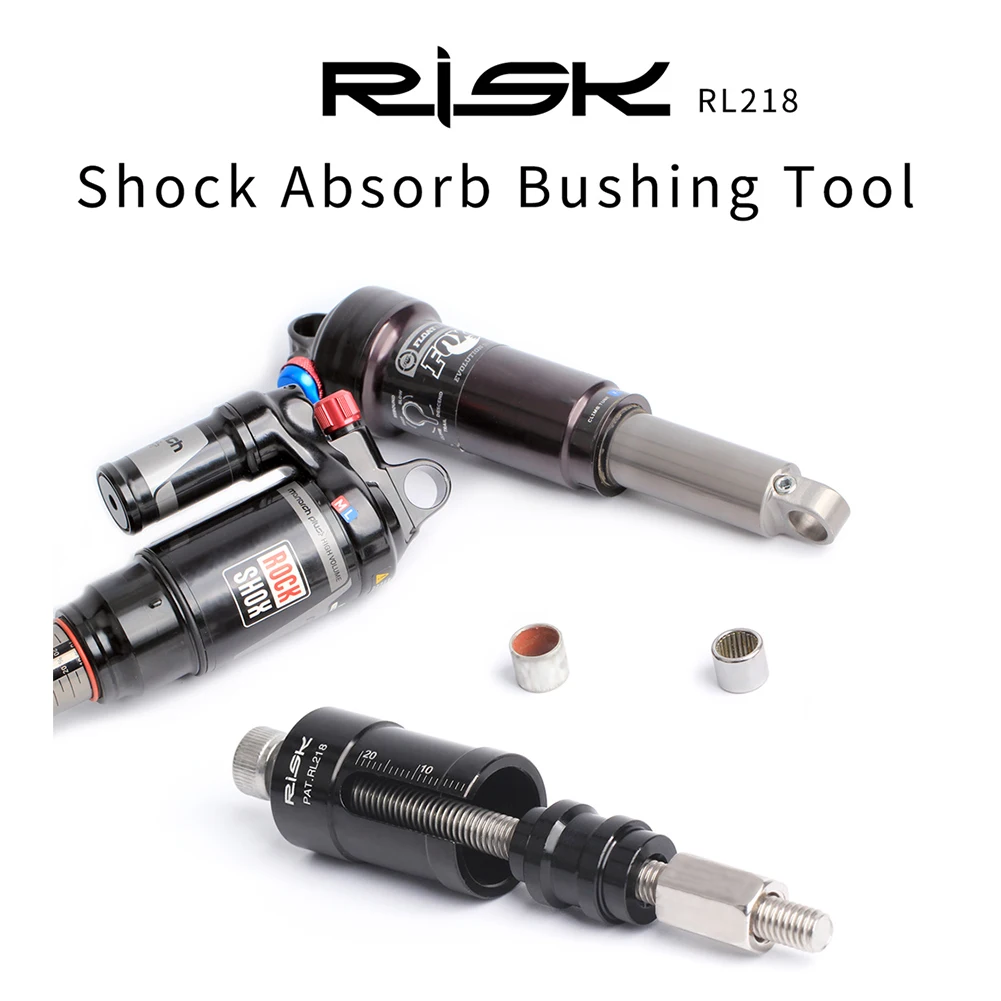 

Bicycle Bike Rear Shock Repair Tool Shock Absorber Bushing Install Removal Tool for DU Bushing