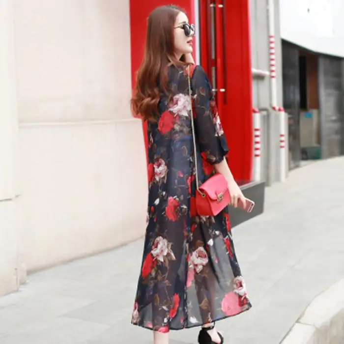 2021 женская обувь с цветочным принтом на лето шифоновые рубашки для женщин