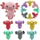Новейшие Мультяшные плюшевые Axolotl плюшевые игрушки Kawaii Animal Axolotl плюшевые фигурки куклы игрушки Мультяшные розовые Axolotl мягкие куклы Подарки