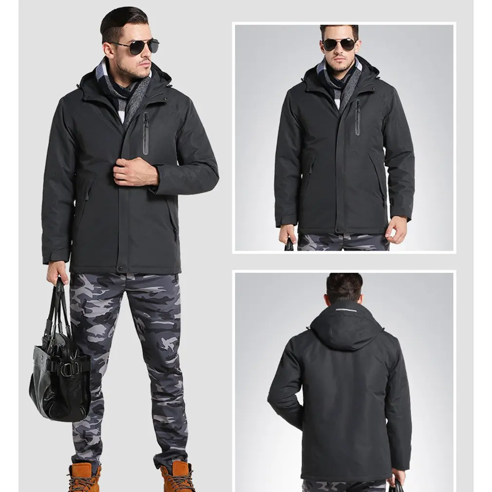 Охотничья куртка с подогревом и USB-подогревом зимняя одежда для мужчин женщин