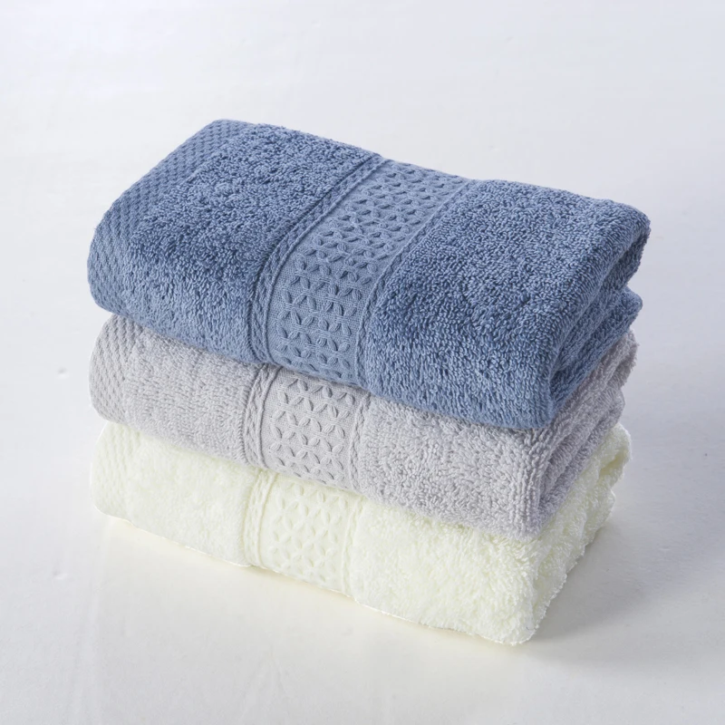 Полотенце для лица из 100% чистого хлопка 32 х73 см|Полотенца лица| |