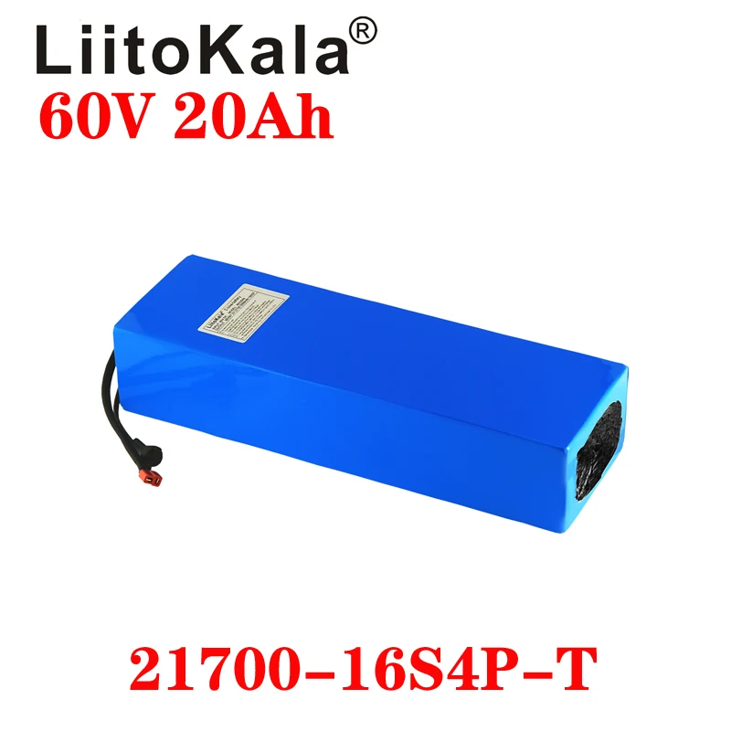 

LiitoKala 60V 20ah electric scooter bateria 60V 20AH Electric Bicycle Lithium Battery Scooter 60V 1000W 2000W ebike battery