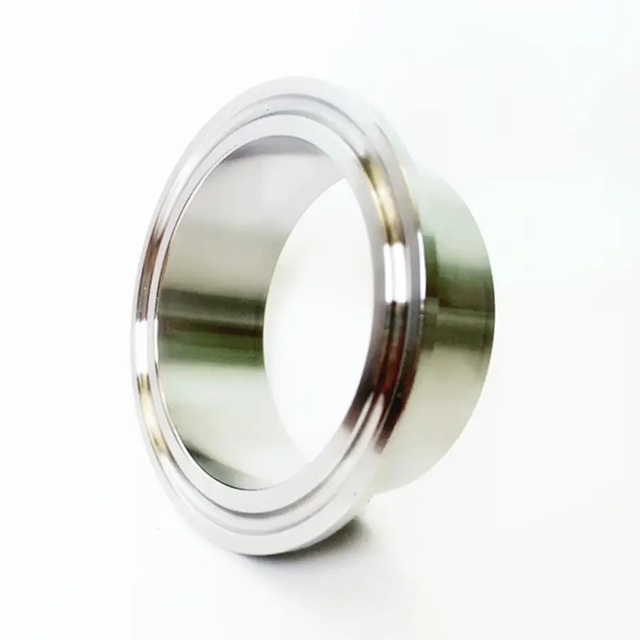 DIN DN40 42mm Pipe OD Butt Weld x1.5" Tri Clamp SUS 304 Stainless Steel Sanitary Fitting Coupling Home Brewing Beer Wine