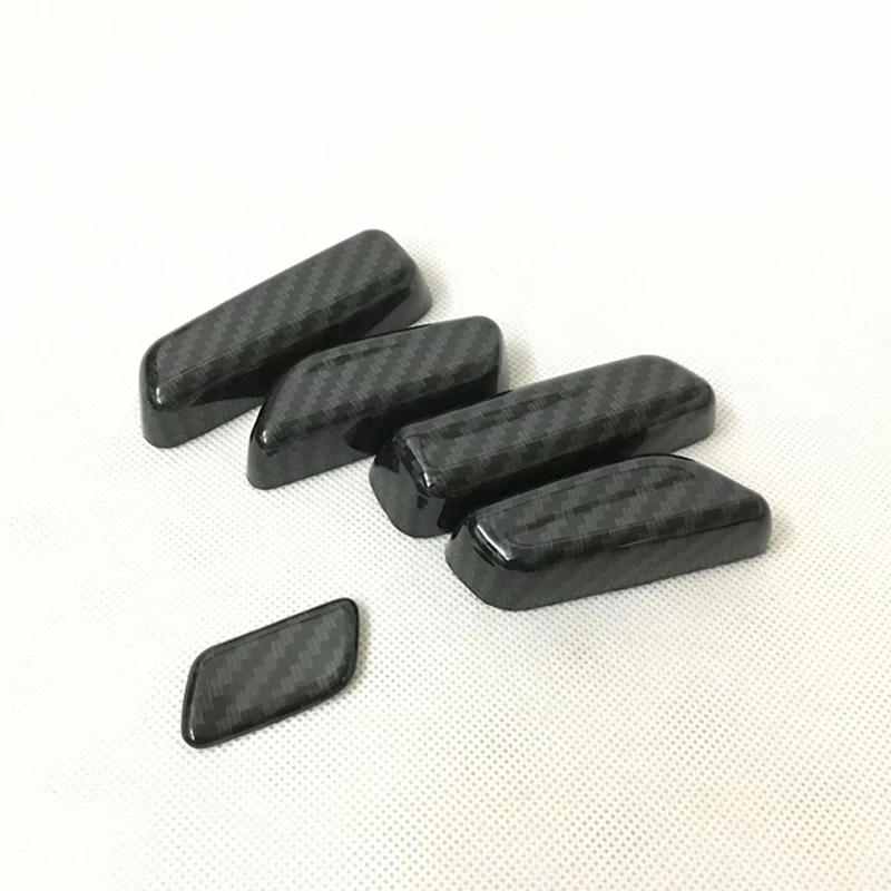 

5pcs Interior Mouldings Car Seat Adjustment Adjust Switch Button Control Covers Cover Kits For Mazda CX-5 CX5 2018 2019