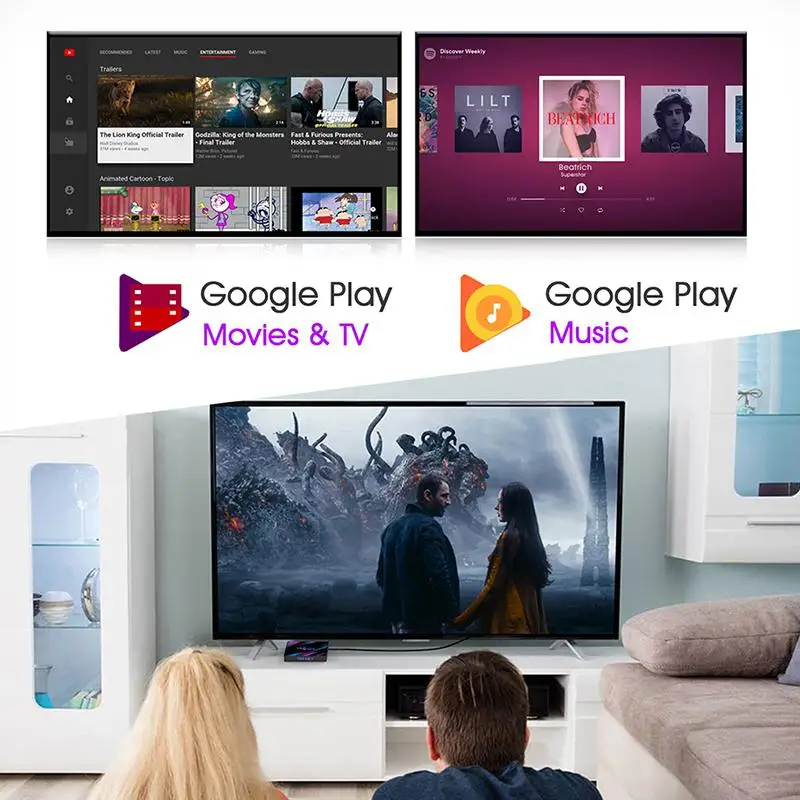 

Android 9,0 HD 4K Smart Network Media Player TV Box Max 3318 64- Cortex-A53 - Youtube