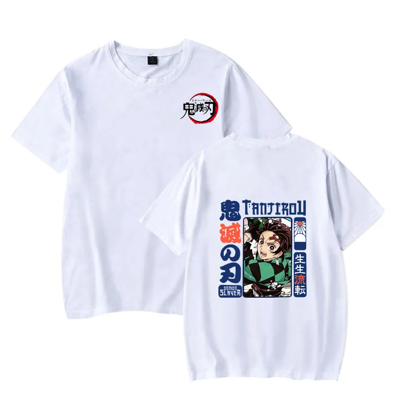 

Футболка с принтом аниме для мужчин и женщин, рассекающая демонов