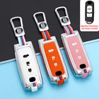 1 чехол для автомобильного ключа из цинкового сплава, чехол для Mazda 2, 3, 6, Axela, Atenza, CX-5 CX5, , CX8, , 2016, 2017, 2018, 23, кнопочный смарт-ключ