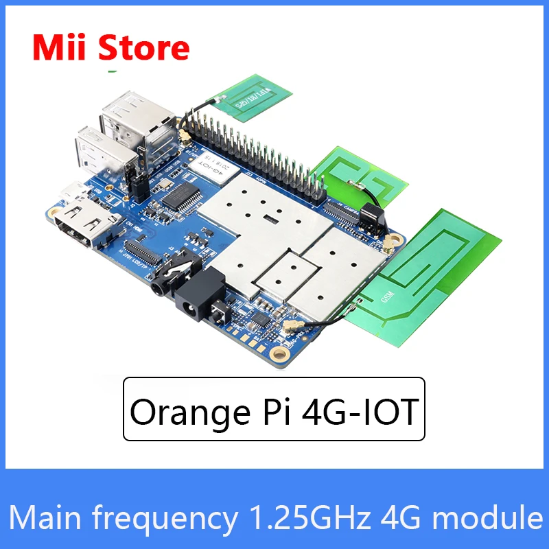 Плата для разработки Orange Pi 4G-IOT 1 ГБ Cortex-A53 8 EMMC поддержка SIM-карты Bluetooth Android6.0