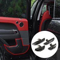 for land rover range rover sport 14 21 abs carbon fiber car door kick proof panel decoration stickers car accessories with logo
