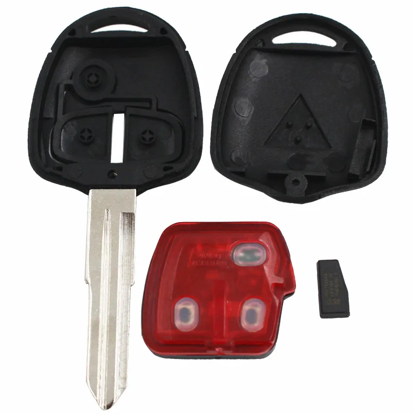 Дистанционный ключ с 2 кнопками 315 МГц 433 ID46 для Mitsubishi L200 Shogun Pajero Montero Triton