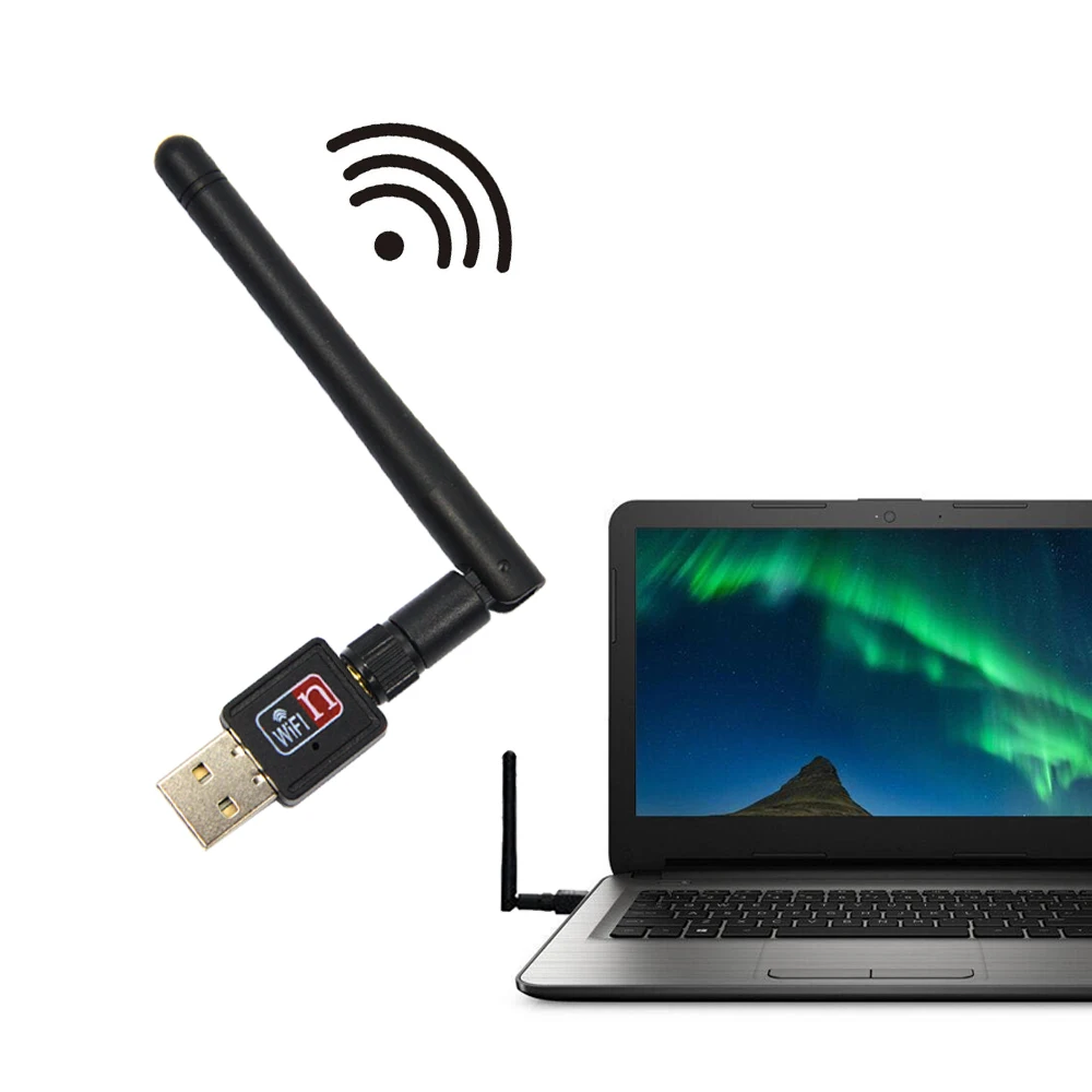 Мини беспроводной USB Wifi адаптер VONETS 150 Мбит/с карта Wlan 802.11b/g/n ПК приемник Wi Fi донгл