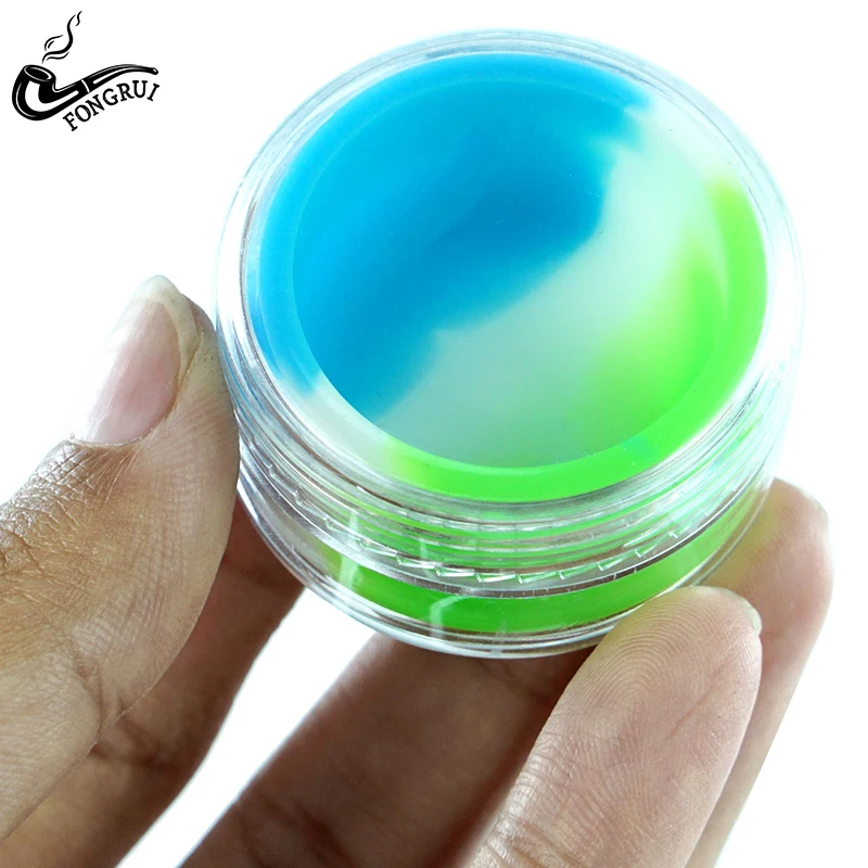 10 штук в партии 7 мл пластиковый контейнер с силиконовым внутренним милый пенал