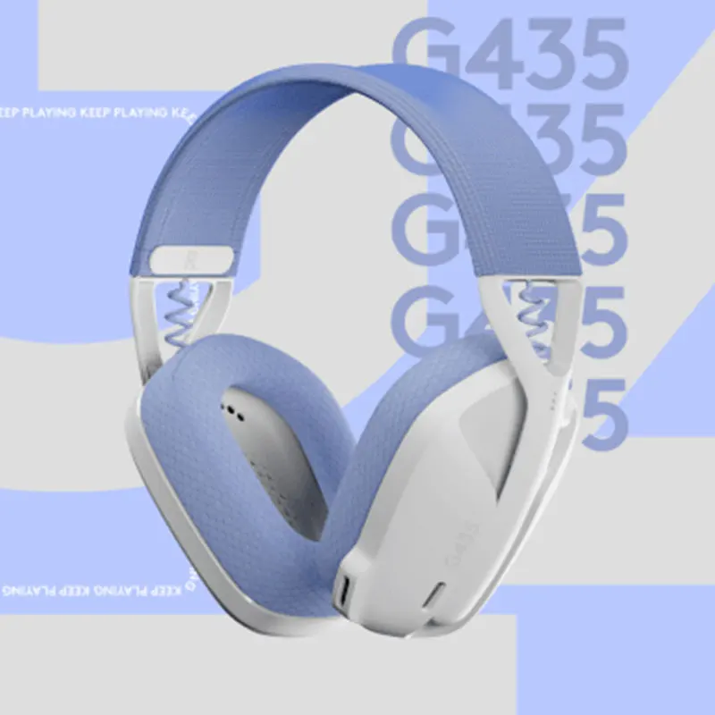 Беспроводная игровая гарнитура Logitech G435 LIGHTSPEED геймерские Bluetooth наушники с