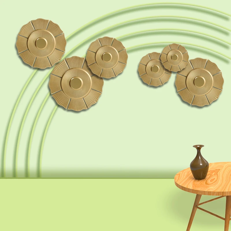 

Wood Carved Applique Sun Flower Mural Decoration Livingroom Home Wall Sticker Ornaments Furniture Cabinet Door Frame Decoration