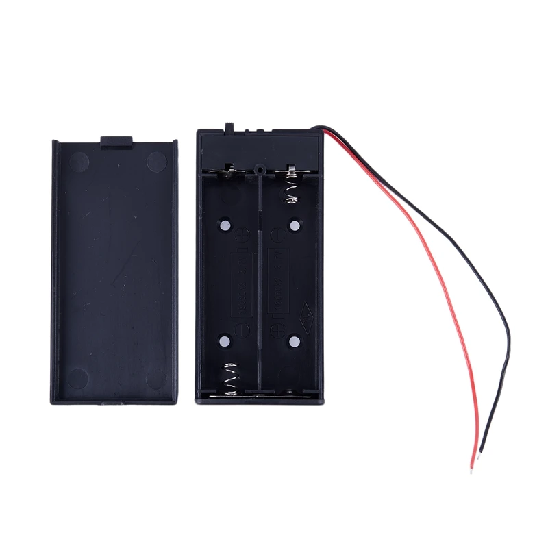 3 7 V 2x18650 Батарея Держатель Разъем Для Хранения Чехол коробка на переключатель