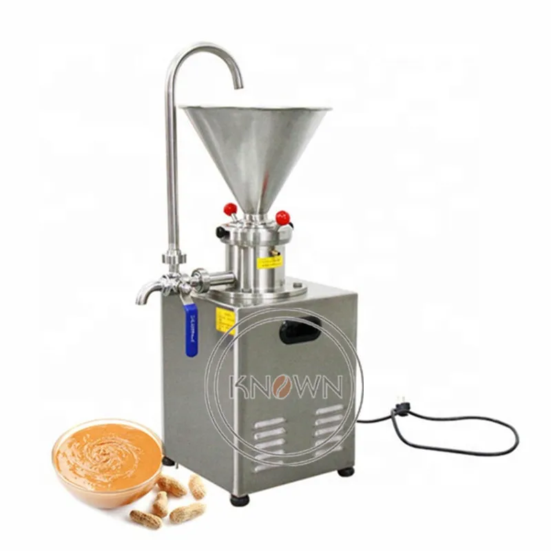 

Peanut Butter Colloid Mill Almond Nut Sesame Cocoa Walnut Jelly Making Machine Industrial Tahini Grinding Machine Nut Butter
