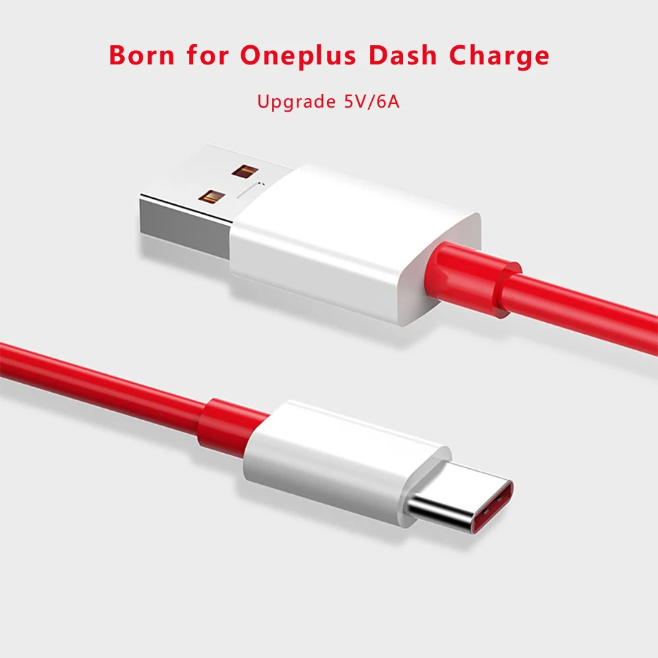 6A For Oneplus Dash Warp Usb Type C Data Cable Fast Charge Cables 1m 2m Charger Cord One Plus 7t 8pro 8t 9pro 9r Nord 6t 5t | Мобильные