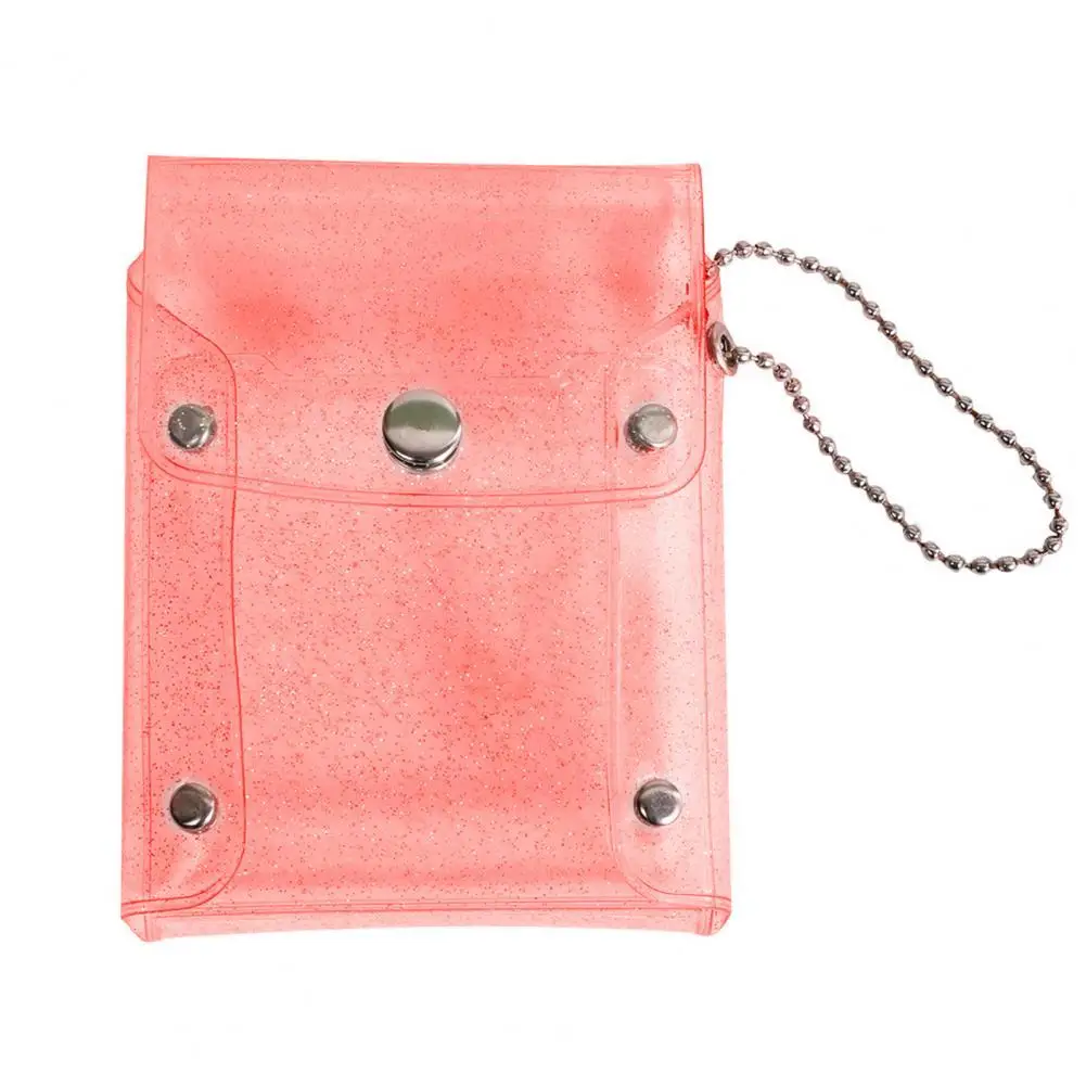 

80% Hot Sales!!! Purse Mini Size Lightweight PVC Girls Transparent Card Holder For Travel