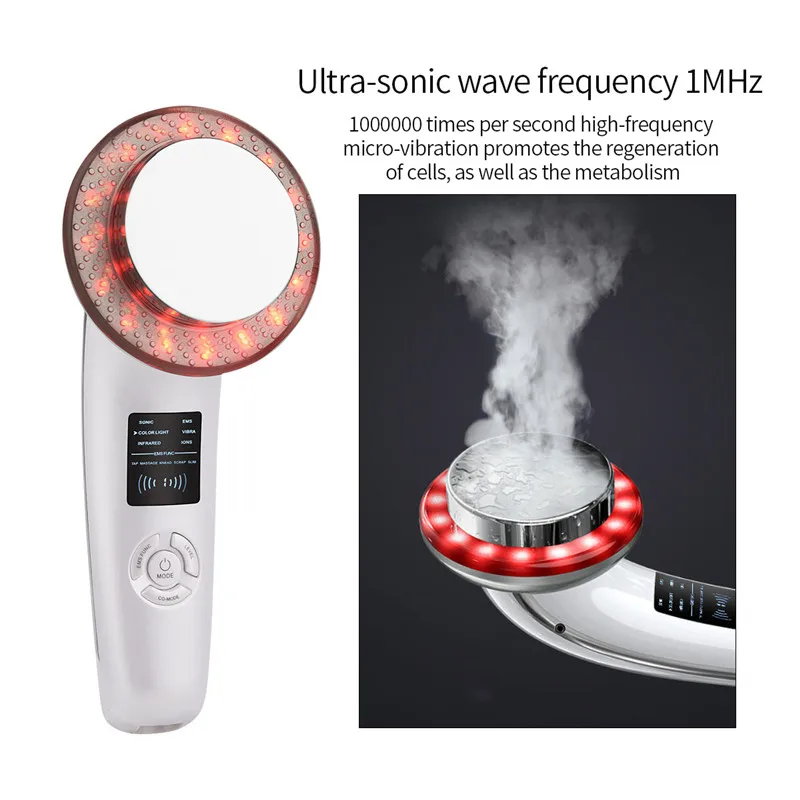 Kopen Ultrasone Wave Body Shaper Ems Infrarood Ray Therapie Body Afslanken Apparaat Stimulator Led Licht Therapie Vet Brander Gewichtsverlies 31