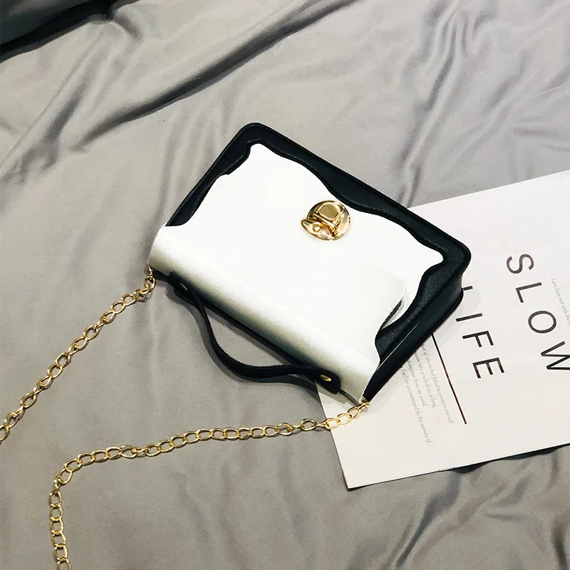 

Fashion Brand Shoulder Bag Women 2019 Mini Chain Lock Handbag Female Small Leather Messenger Bag Travel Crossbody Pack Lady #20