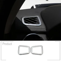 abs chrome car dashboard side air conditioning vent outlet frame trim for land rover range rover rr sport 10 13 car styling