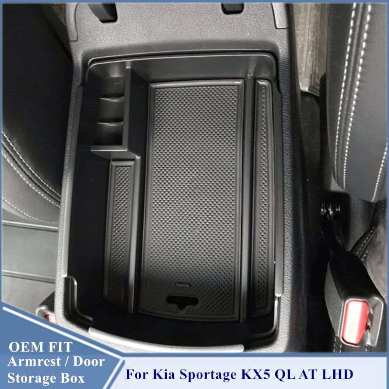 Для Kia Sportage KX5 QL на LHD 2016 2017 2018 2019 2020 центр Conosle Органайзер лоток