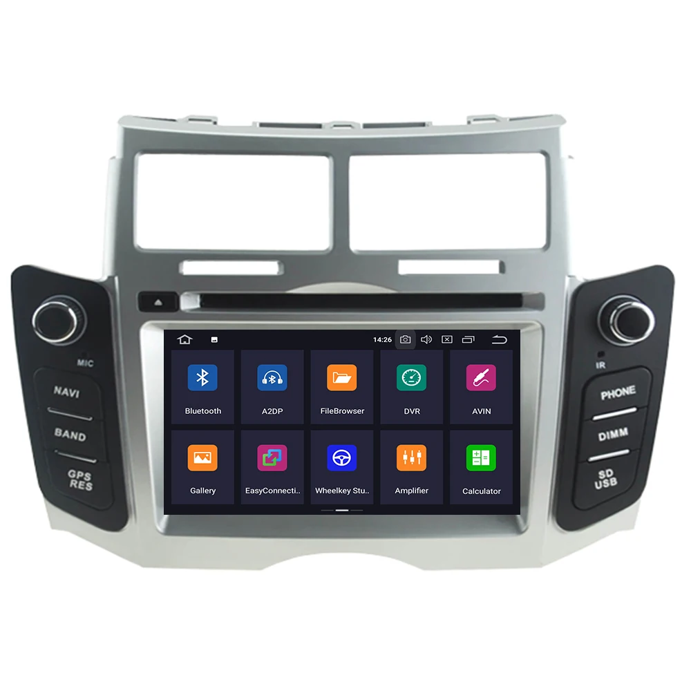 Android 7 &quotавтомобильный DVD плеер с GPS аудио Радио стерео автомобильный