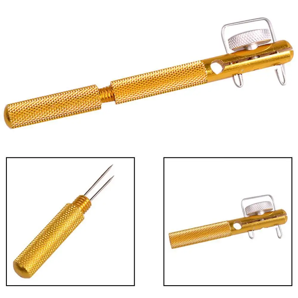 

40% Discounts Hot! Fishing Aluminum Alloy Double-headed Needle Hook Remover Line Knots Tie Tool