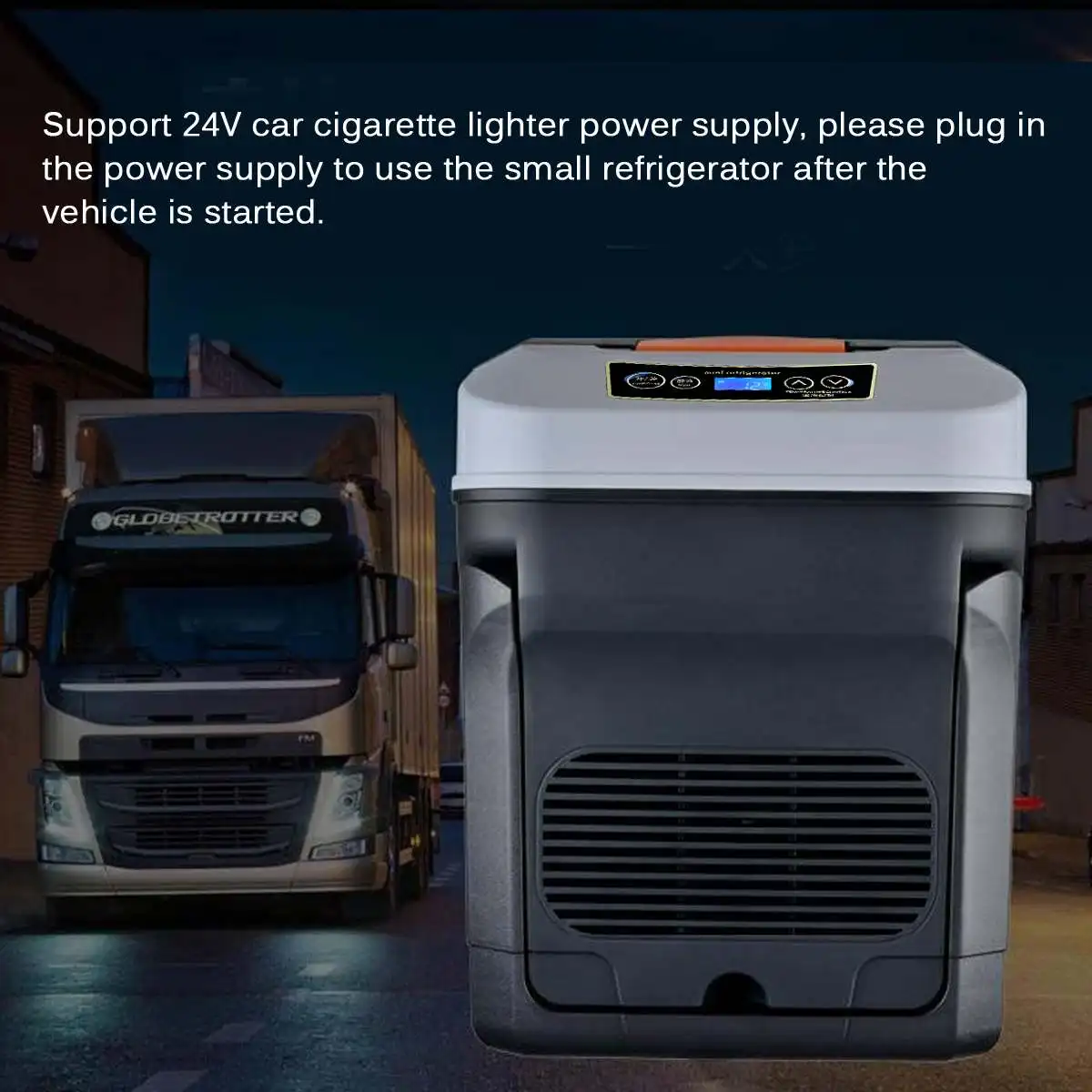 

-18-65C Car Refrigerator 35L Home Auto Mini Fridges 12V/24V 220V Portable Drink Food Freezer Cooler for Car Home Outdoor