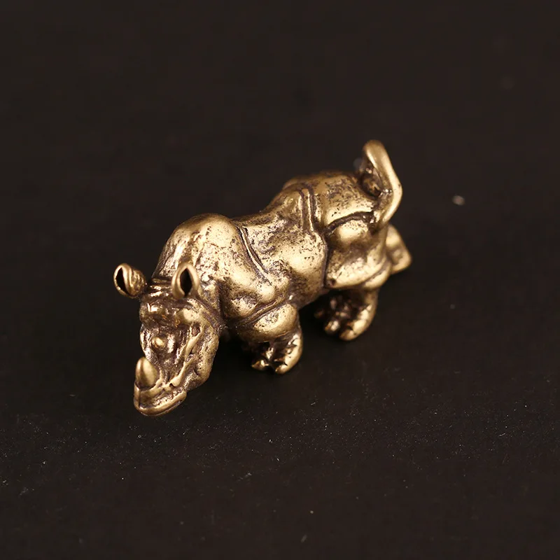 Мужские латунные подвески в стиле ретро со стразами античные бронзовые кольца ts