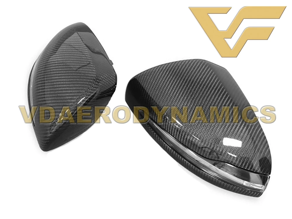 Крышки боковых зеркал из карбонового волокна VAD подходят для Mercedes-Benz W205 C160 C180 C200 C220 C250 C300 C350 C400 C450 C43 в диапазоне от 14 до 18 годов.