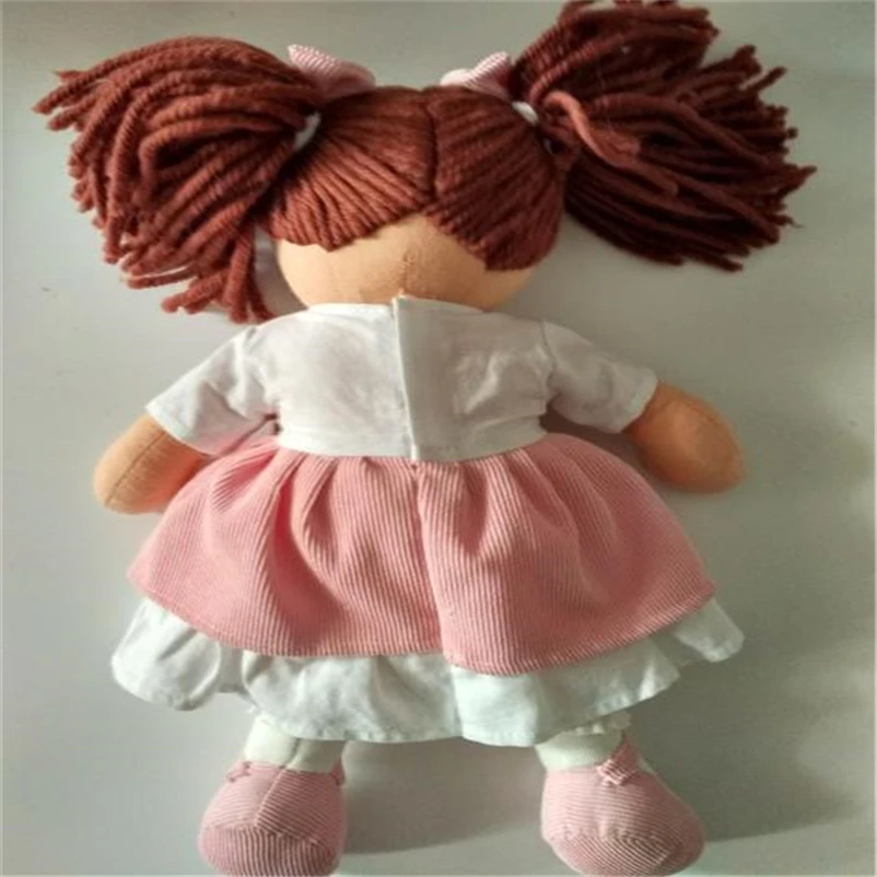 Симпатичные тканевые куклы 35 см для девочек и мальчиков плюшевые мягкие игрушки