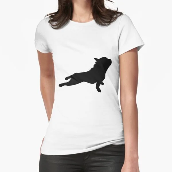 

Frenchie Yoga French Doing Yoga T-Shirt Print Top