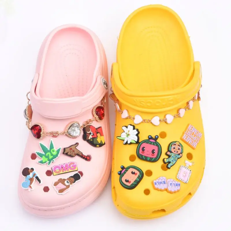 Разные стили 100 шт. случайные крокодиловые туфли шармы аксессуары для обуви