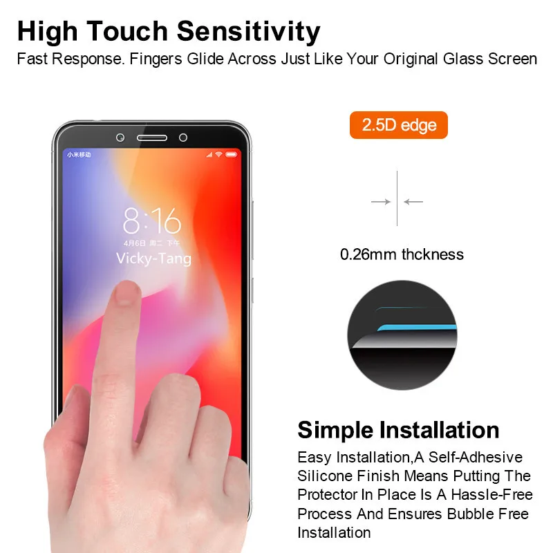 Стекло экрана для Xiaomi Redmi S2 телефон закаленная пленка Защитная смартфона кожа Xiomi