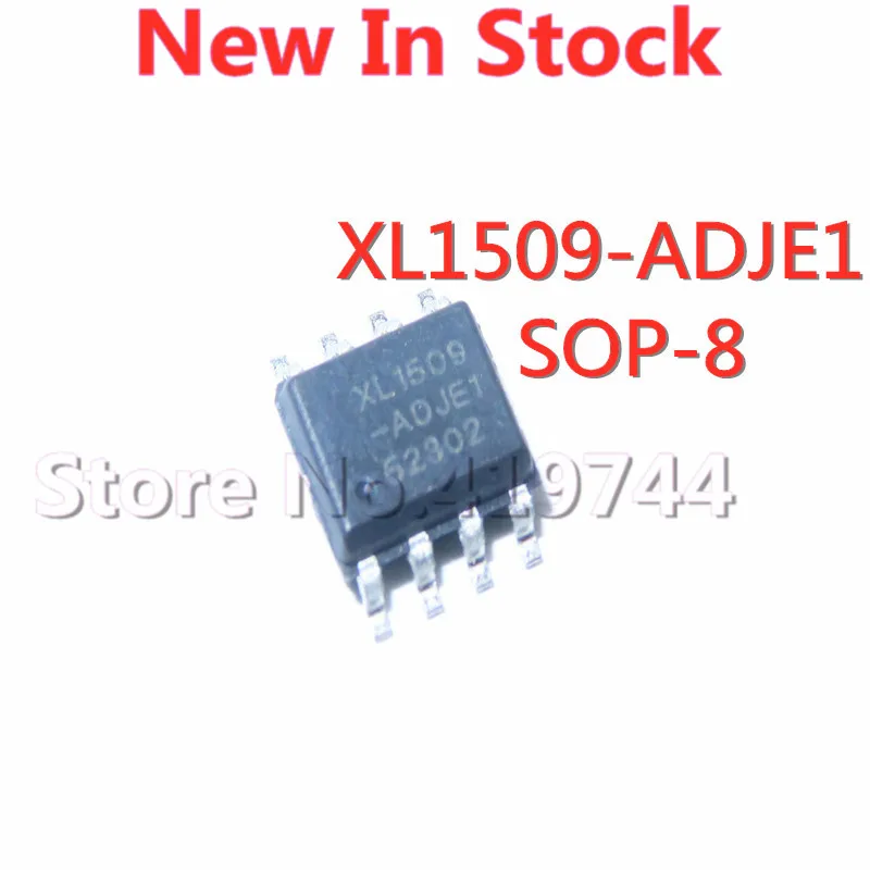 5 шт./лот XL1509-ADJE1 SOP-8 XL1509-ADJ SOP8 SMD, микросхема регулятора, новая Оригинальная интегральная схема