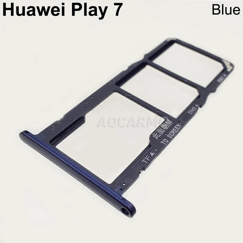 Держатель карты памяти MicroSD Aocarmo для Huawei Honor Play 7 DUA-AL00 | Мобильные телефоны и