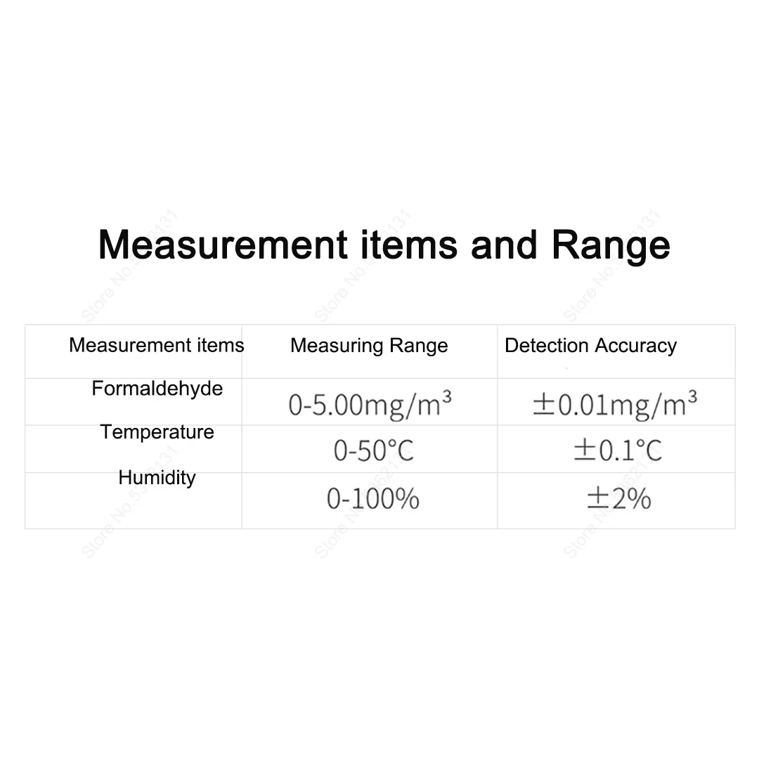 

352 M30 Household Air Quality Monitor Measure Formaldehyde HCHO TVOC Temperature Humidity For Indoor Formaldehyde Air Analyzer